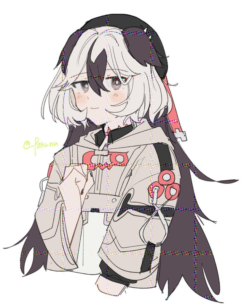 coralie 6626 planck (honkai and 1 more) drawn by ponunu