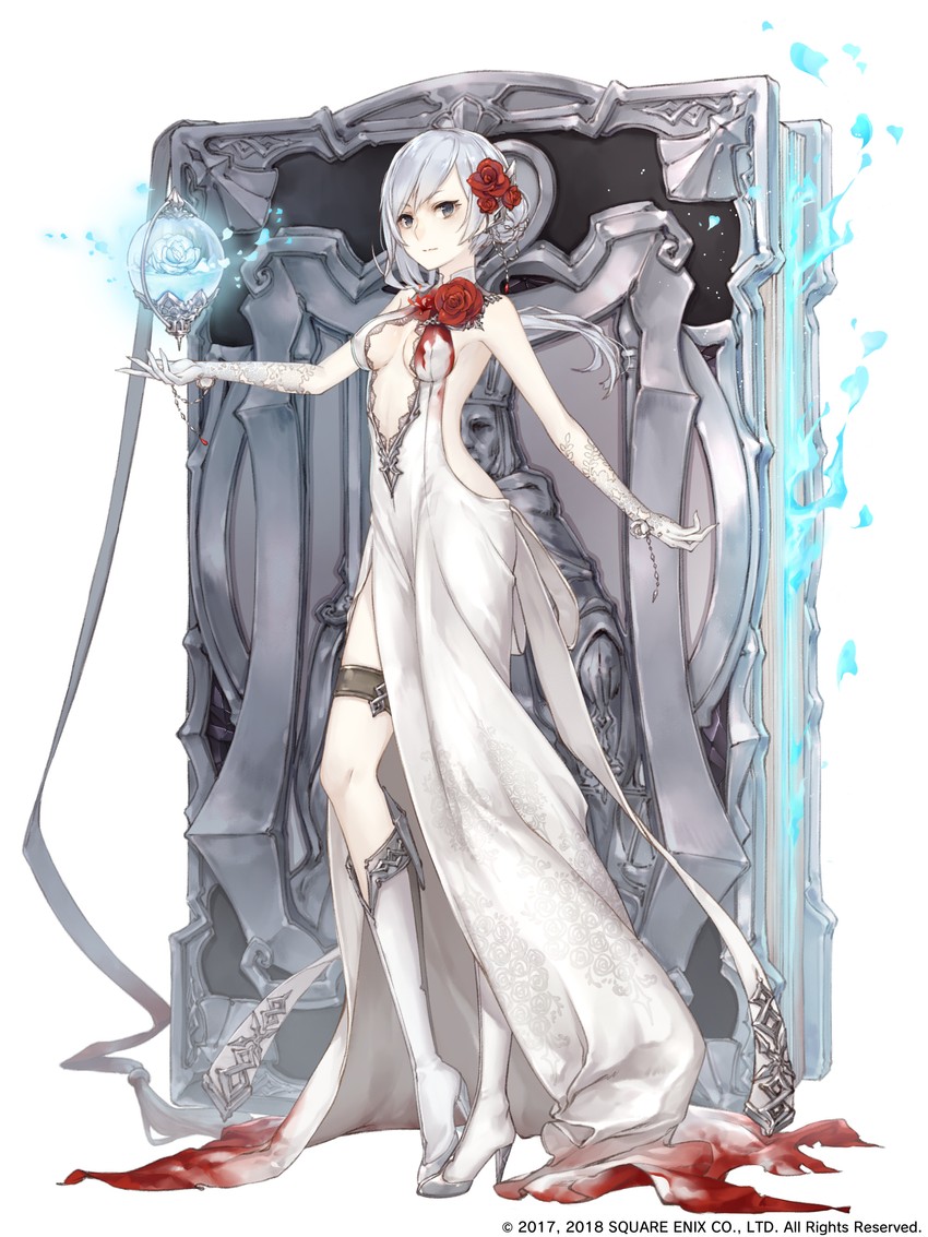 snow white (sinoalice and 1 more) drawn by ji_no