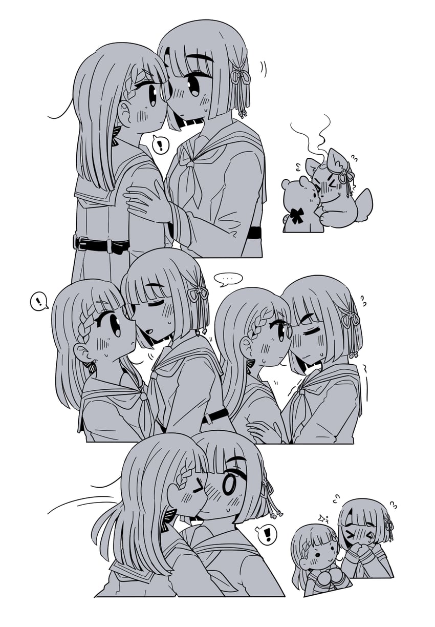 momose ginko and kachimachi kosuzu (love live! and 1 more) drawn by kiruzzy