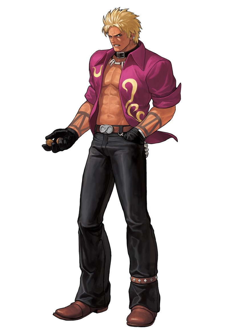 shen woo (the king of fighters and 1 more) drawn by ogura_eisuke
