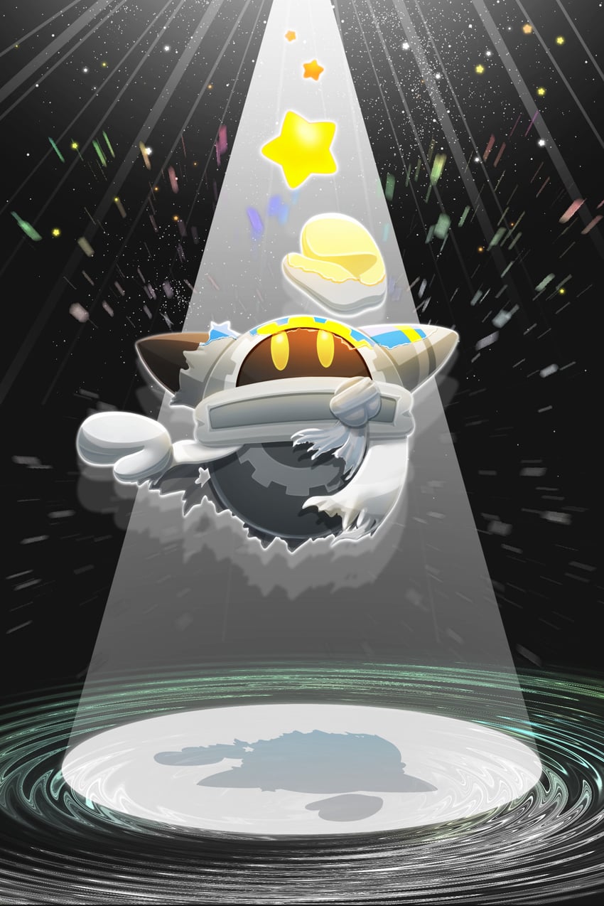 magolor and interdimensional magolor (kirby and 2 more) drawn by zousui_(zousuioishii)