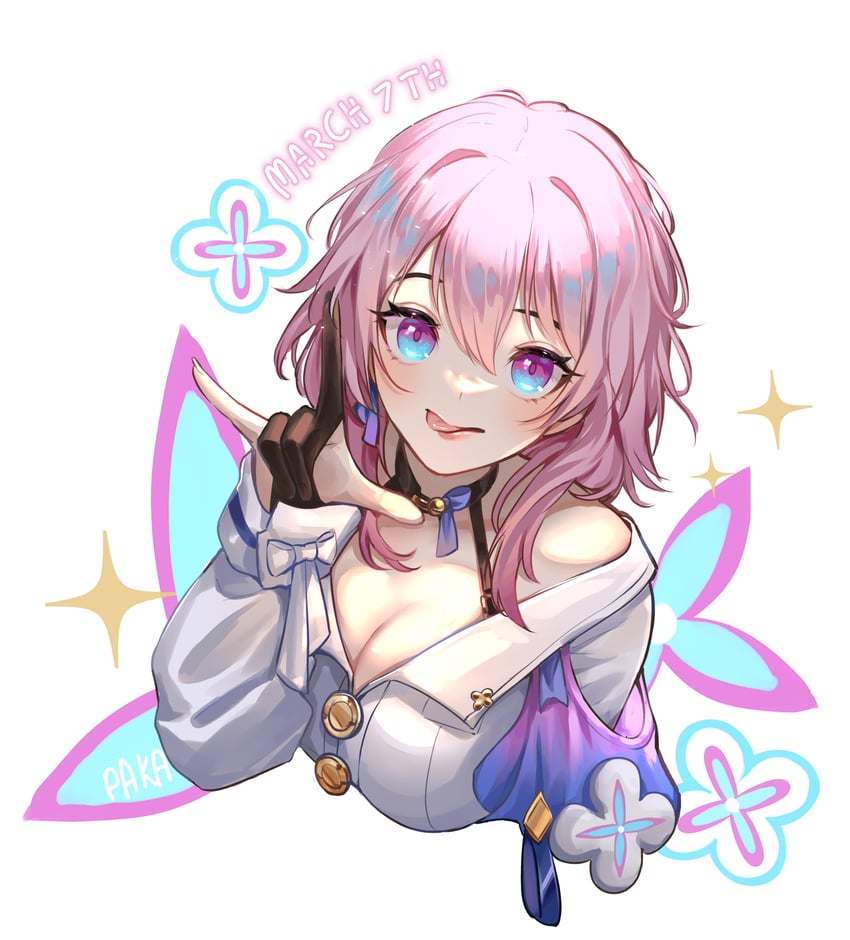 march 7th (honkai and 1 more) drawn by pakapm