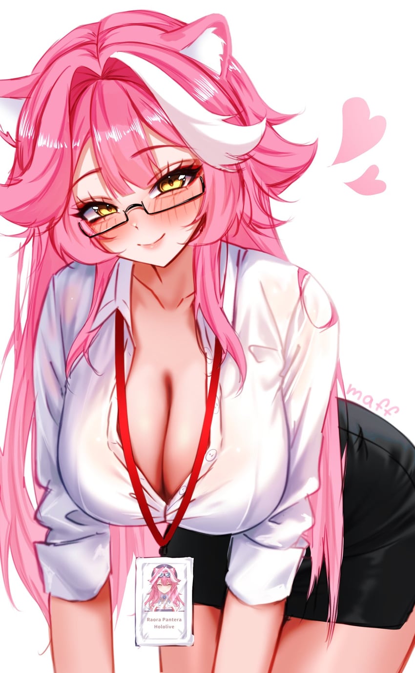 raora panthera (hololive and 1 more) drawn by meowmaffura