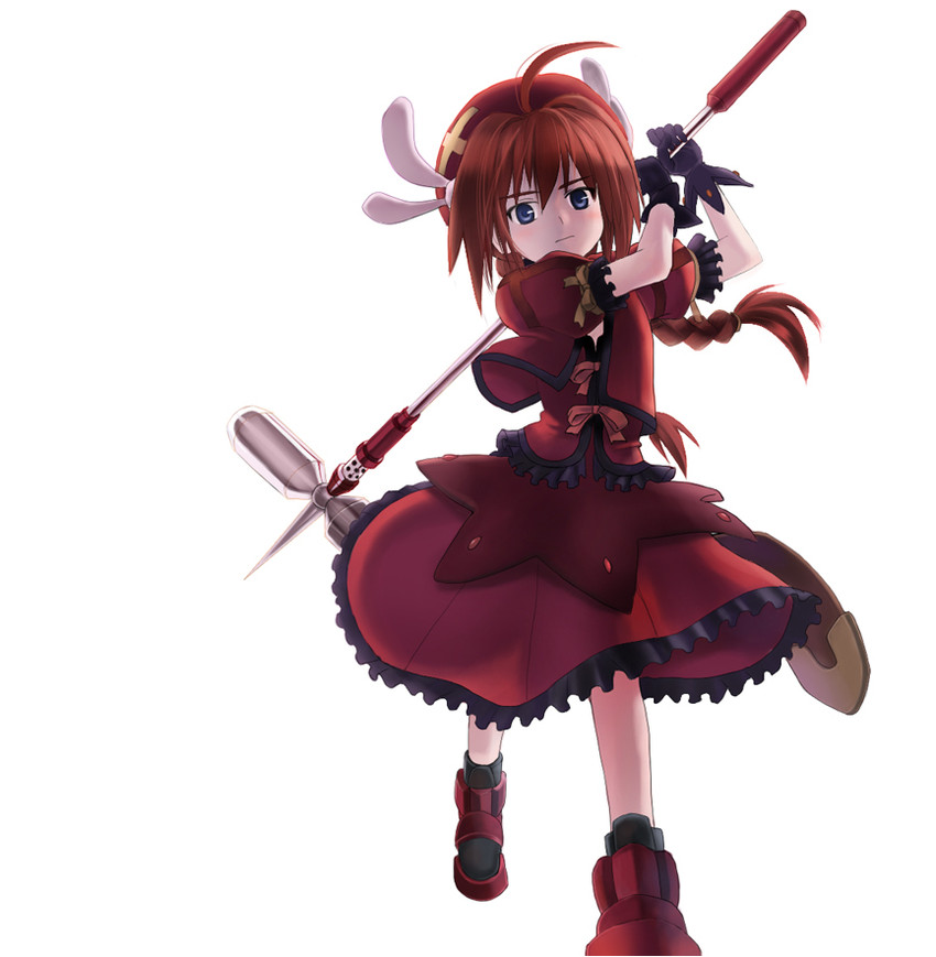 vita and graf eisen (lyrical nanoha and 2 more) drawn by sorethroat