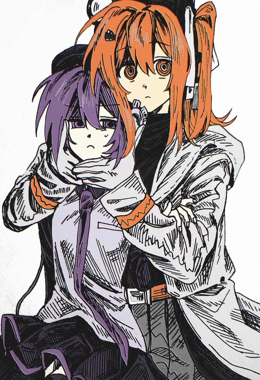 adachi rei and utane uta (utau and 1 more) drawn by yakomikoto