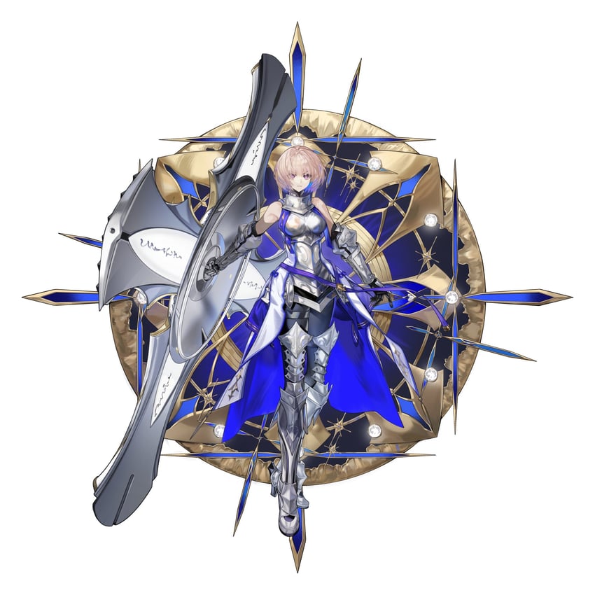 mash kyrielight (fate and 1 more) drawn by arlizi