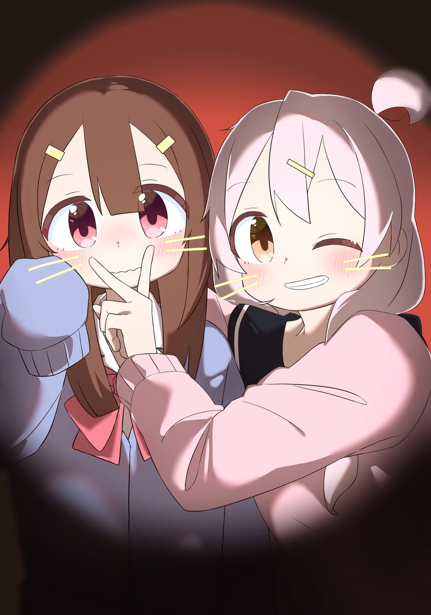oyama mahiro and hozuki momiji (onii-chan wa oshimai!) drawn by saikyouunchi