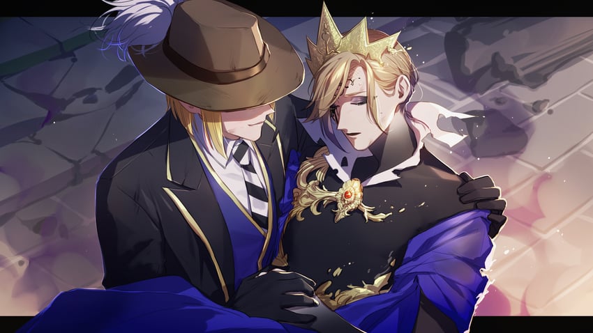 vil schoenheit and rook hunt (twisted wonderland) drawn by 13_(bbr584607091)