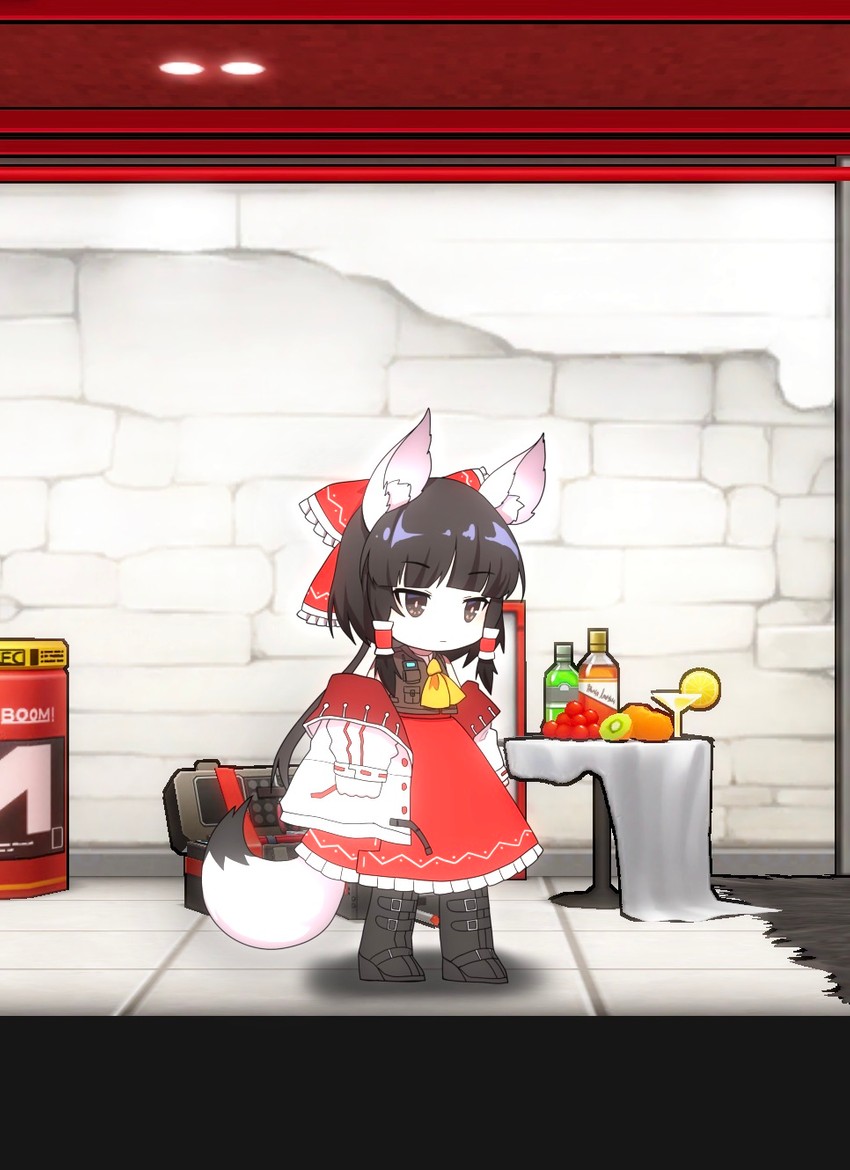 hakurei reimu (touhou and 1 more) drawn by wb_yimo