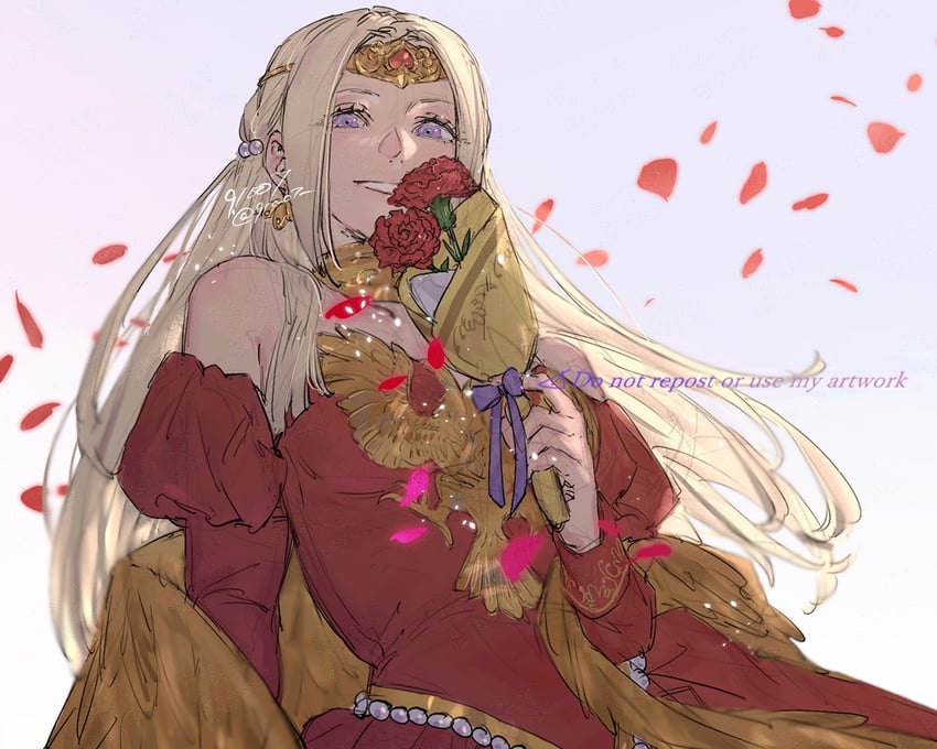 edelgard von hresvelg (fire emblem and 2 more) drawn by 91007