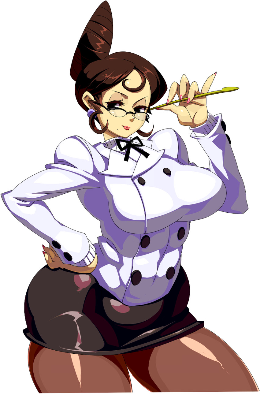 mrs. victoria (skullgirls) drawn by jill_besson_(vordandan)
