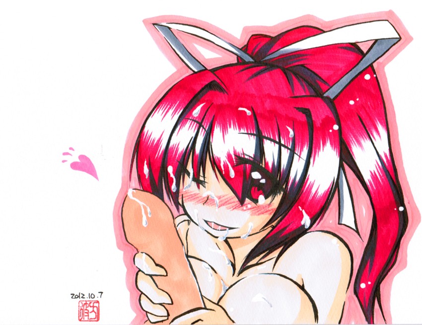 yuzuriha (under night in-birth) drawn by kanata_310