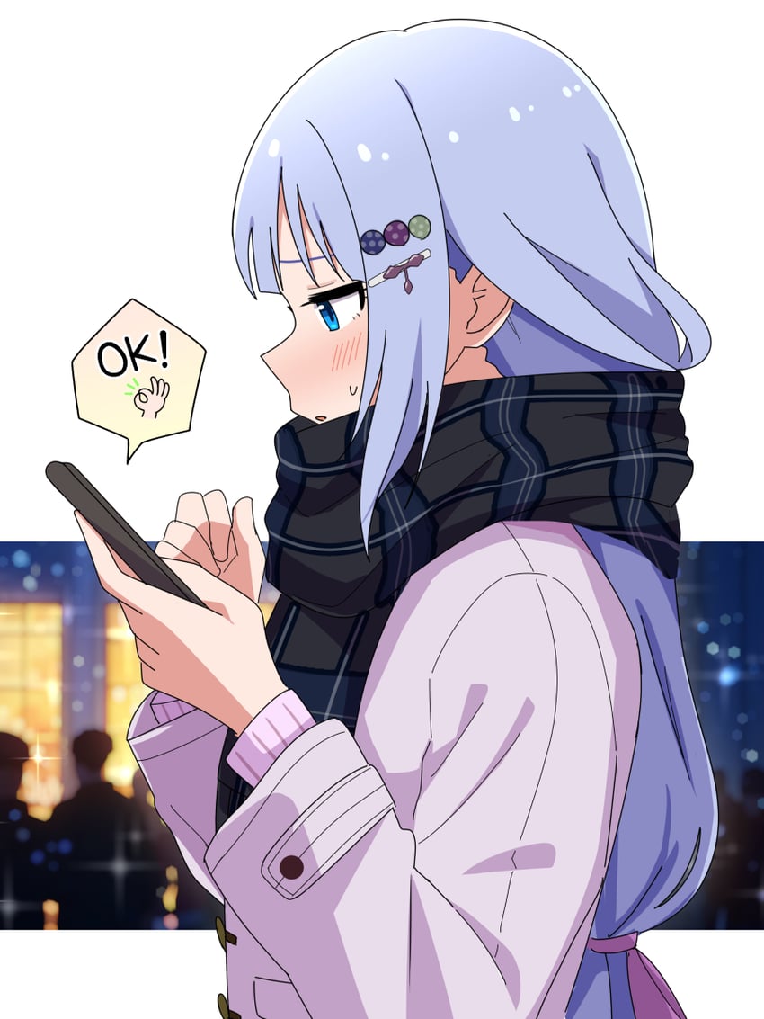 shiraishi tsumugi (idolmaster and 2 more) drawn by trinitro_t
