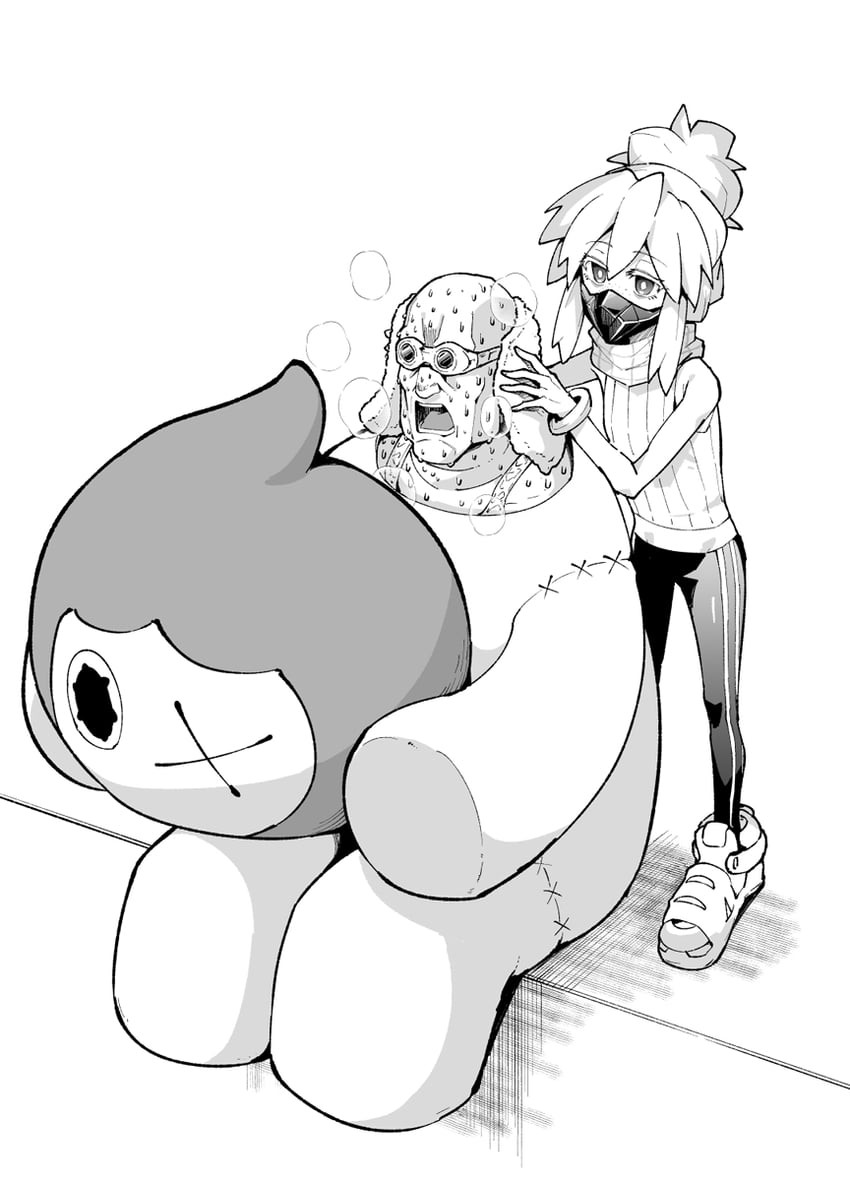 deux murasame and bask om (gundam and 2 more) drawn by edobox
