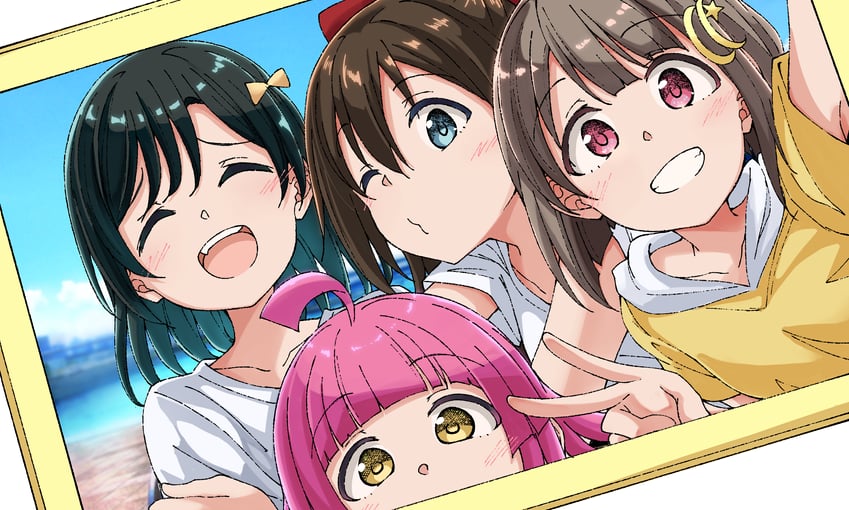 osaka shizuku, tennoji rina, nakasu kasumi, and mifune shioriko (love live! and 1 more) drawn by takashi_mp_(shinjin)