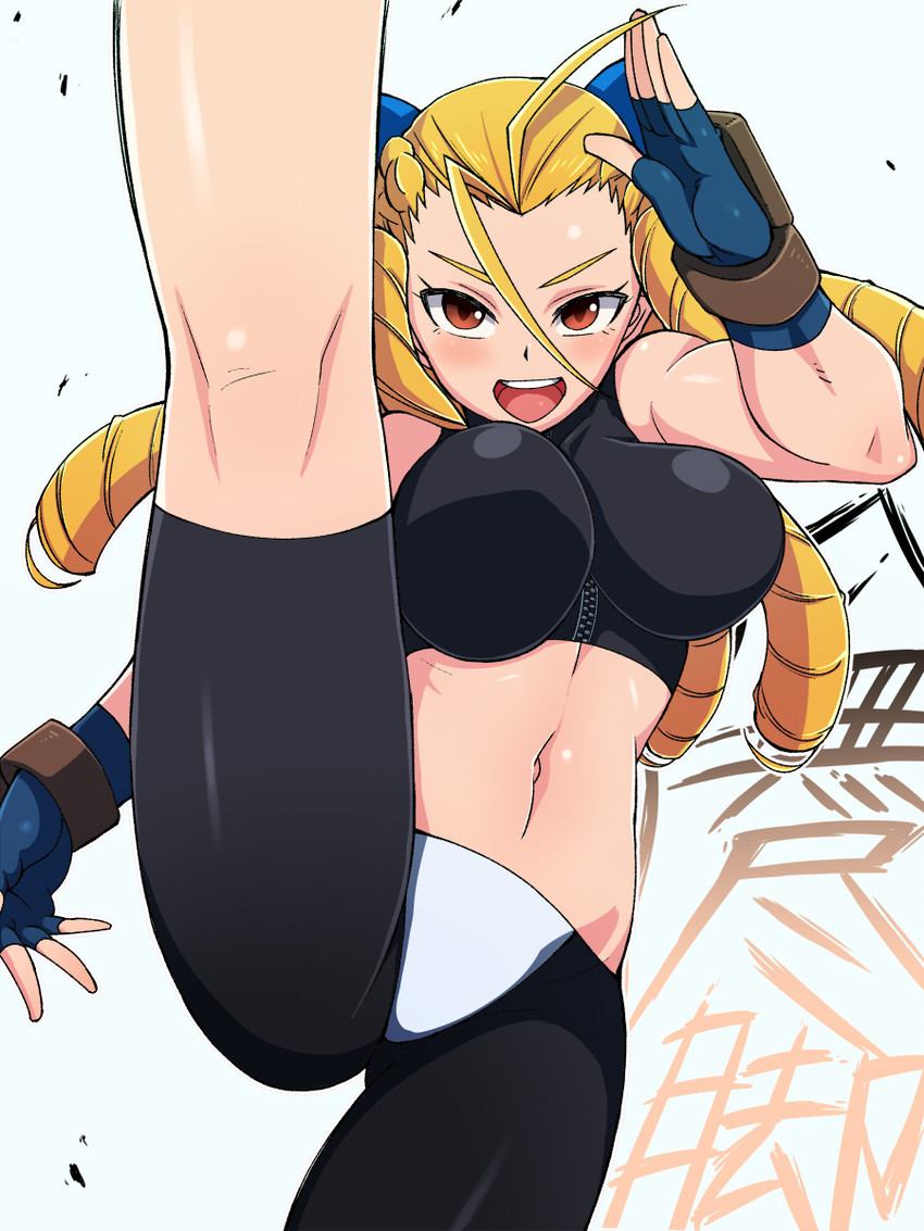 kanzuki karin (street fighter and 1 more) drawn by konboi-eg