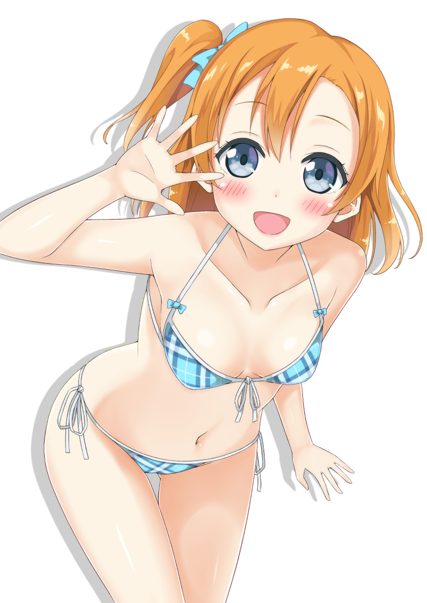 kosaka honoka (love live! and 1 more) drawn by karutamo