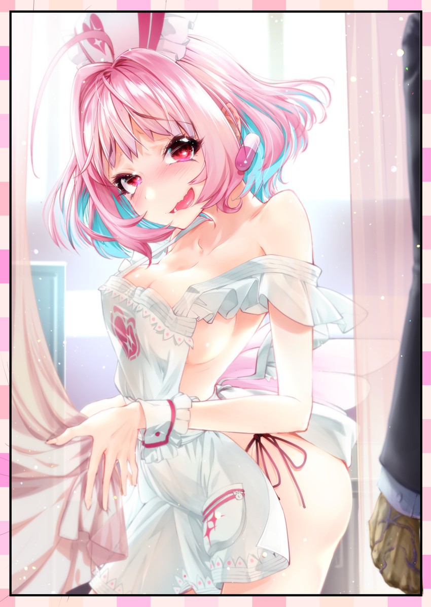 yumemi riamu (idolmaster and 1 more) drawn by cluseller