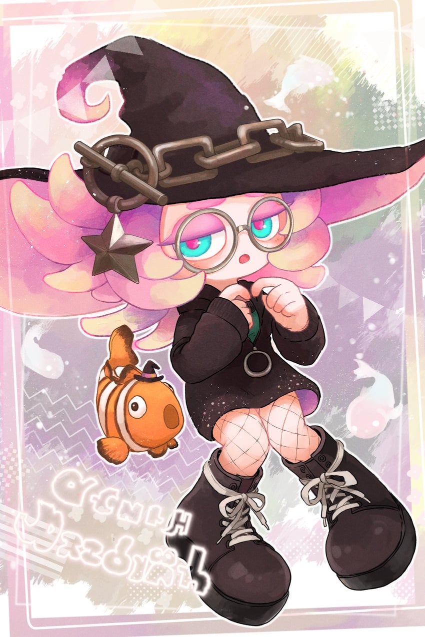 annie and moe (splatoon and 1 more) drawn by smr_ika