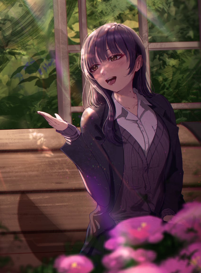 yamada anna (boku no kokoro no yabai yatsu) drawn by samlooop