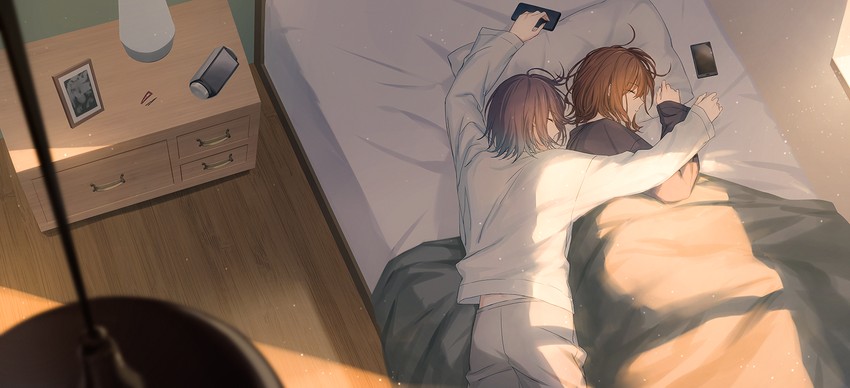 higuchi madoka and asakura toru (idolmaster and 1 more) drawn by azmodan