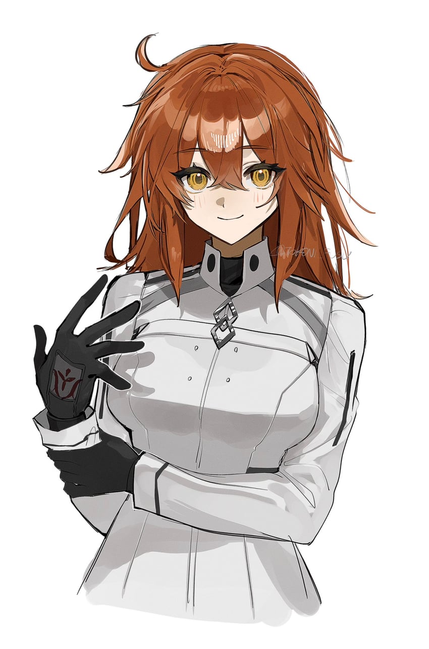 fujimaru ritsuka (fate and 1 more) drawn by tokoni_fusu
