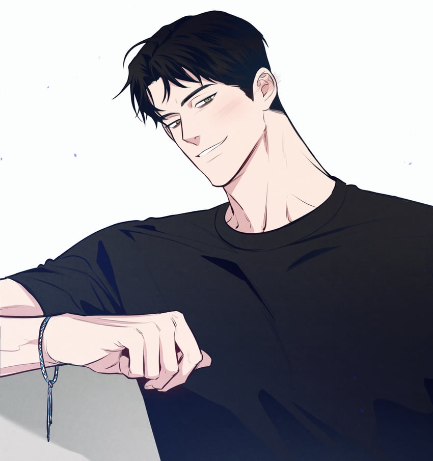 kang seo-an (the pizza delivery man and the gold palace) drawn by byeonbangui