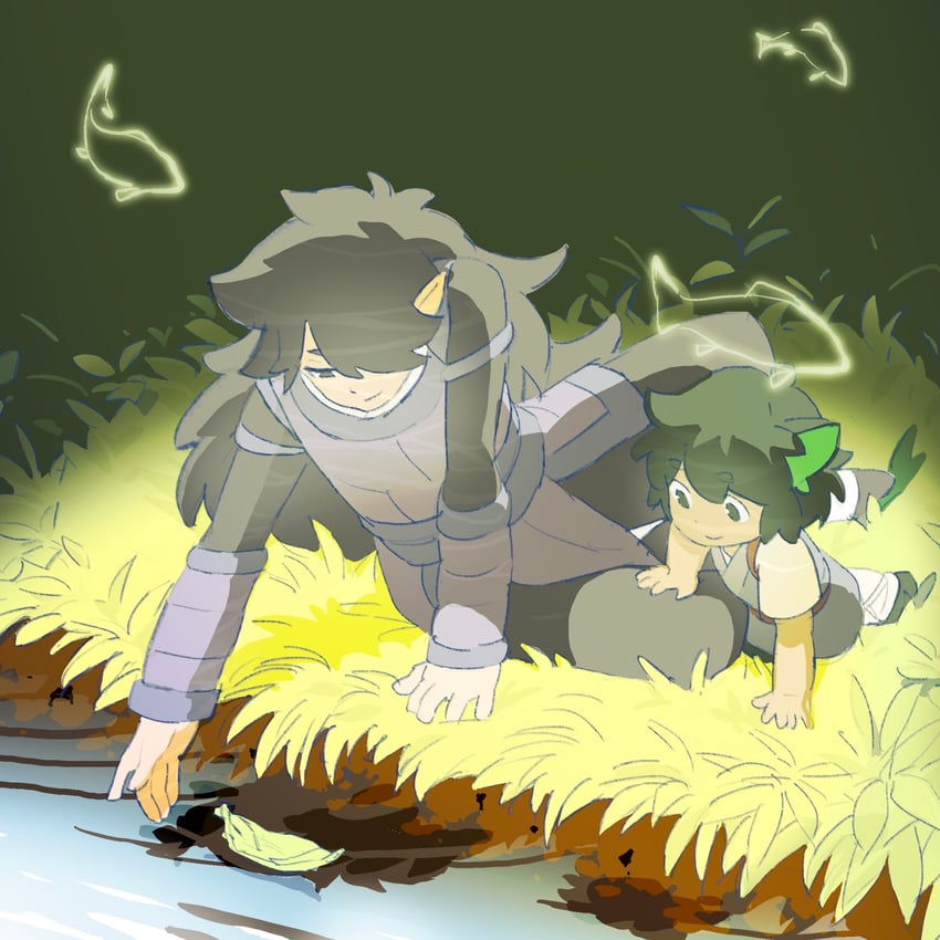 luo xiaohei and fengxi (luo xiaohei zhanji) drawn by 55bata6rou