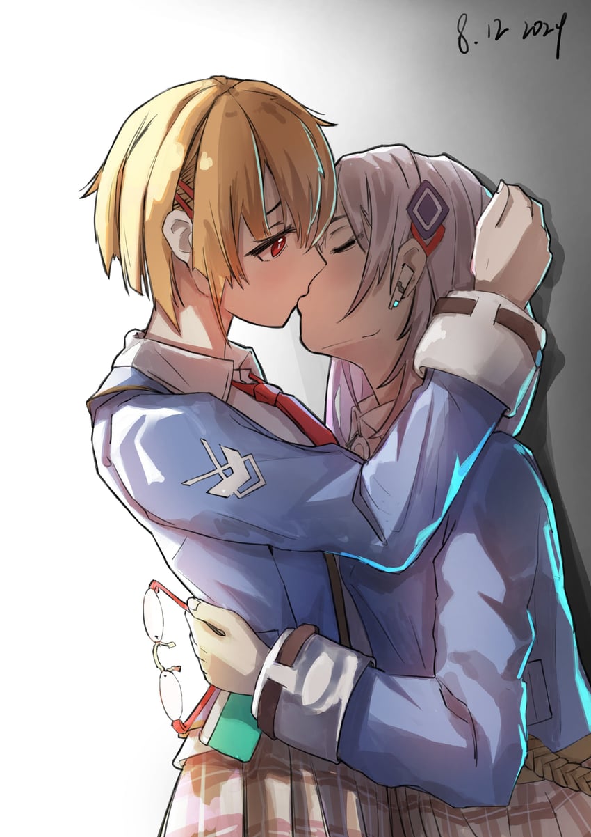 kayamori ruka and izumi yuki (heaven burns red) drawn by user_nrc9243