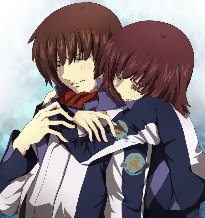 nishio rina and nishio akira (soukyuu no fafner) drawn by uc_(8rk3)