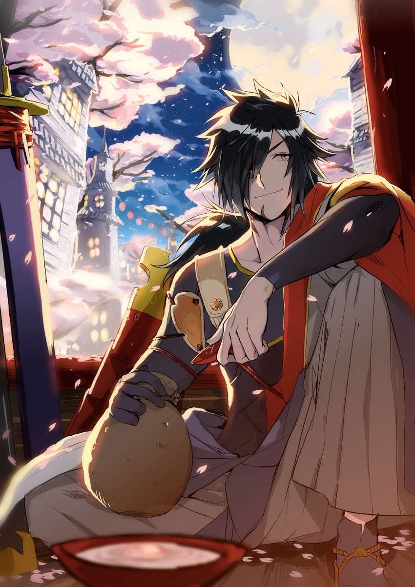 rokurou rangetsu (tales of and 1 more) drawn by pe-ji