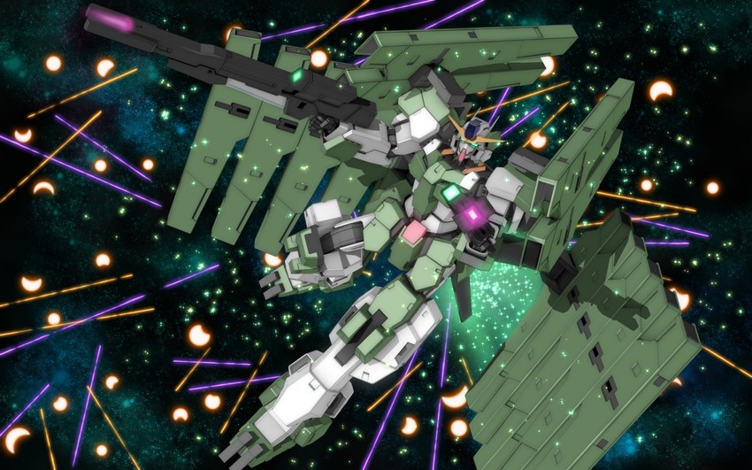 gundam zabanya (gundam and 2 more) drawn by zefai