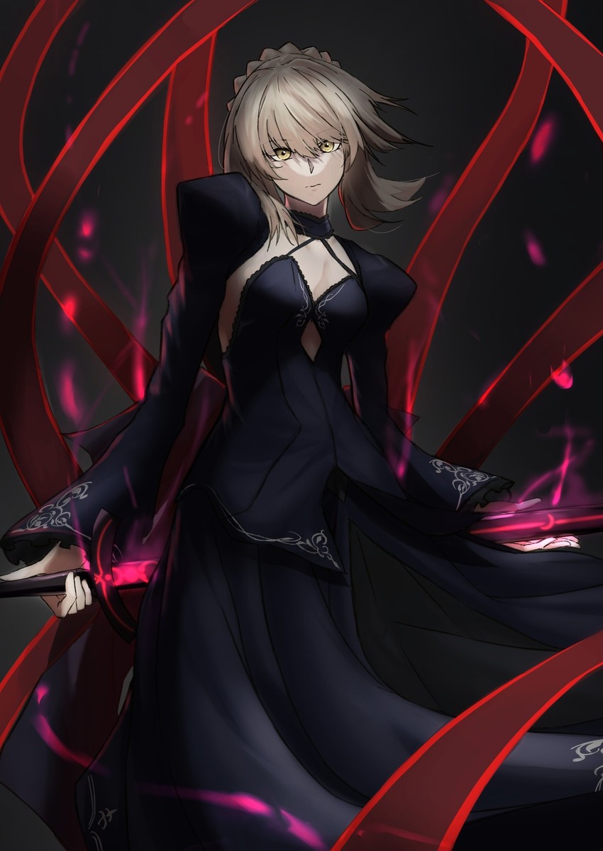 artoria pendragon and saber alter (fate and 2 more) drawn by ki_(kai_oekakikun)