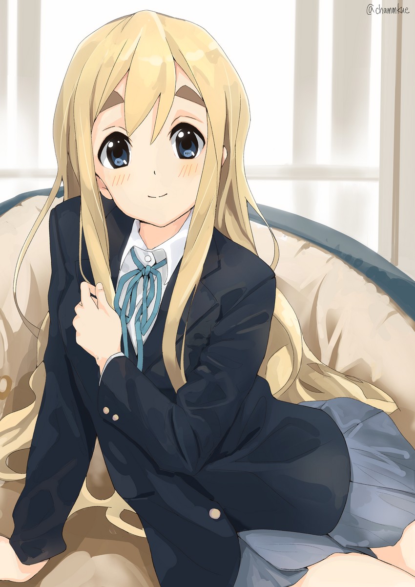 kotobuki tsumugi (k-on!) drawn by chamu_(chammkue)