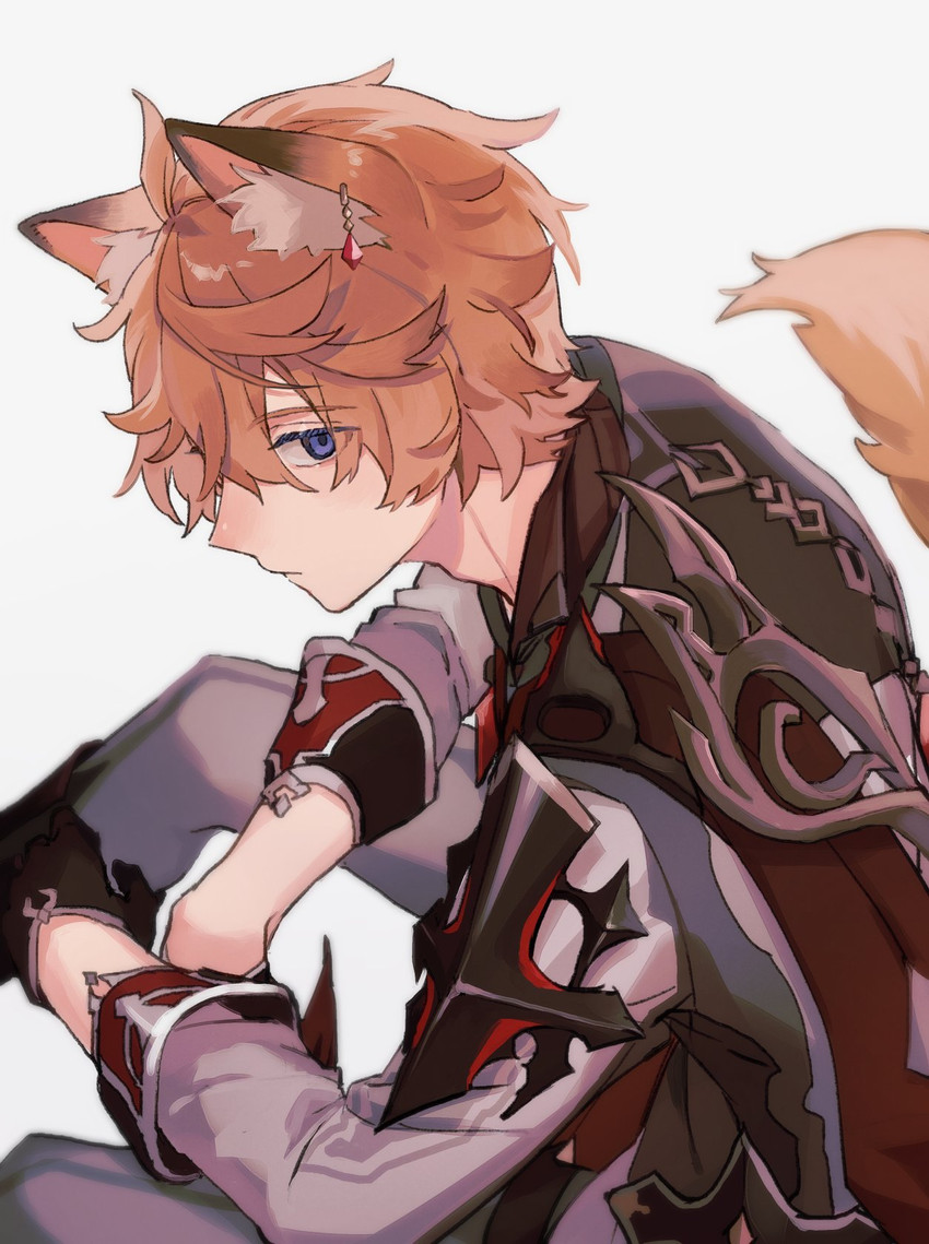 tartaglia (genshin impact) drawn by zumi_tiri