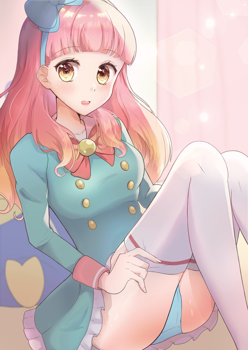 yuki aine (aikatsu! and 1 more) drawn by kowano