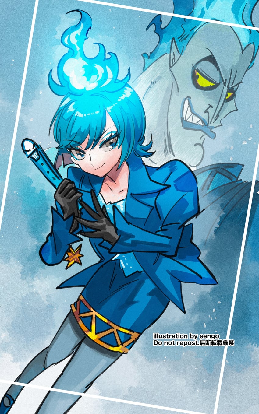 ms. hades and hades (disneyland and 1 more) drawn by airagency1005