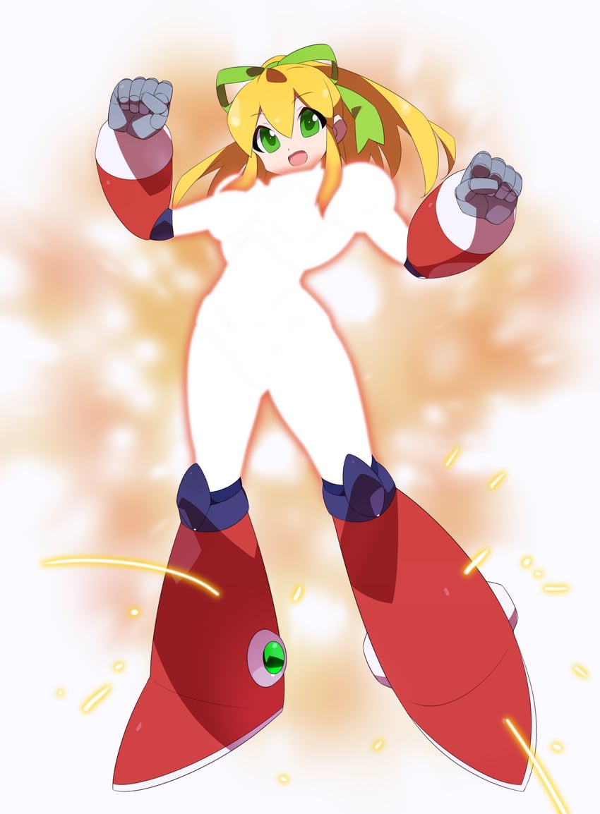 roll and hyper roll (mega man and 1 more) drawn by kaidou_zx
