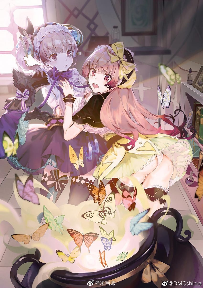 suelle malen and lydie malen (atelier and 1 more) drawn by zikai_bai