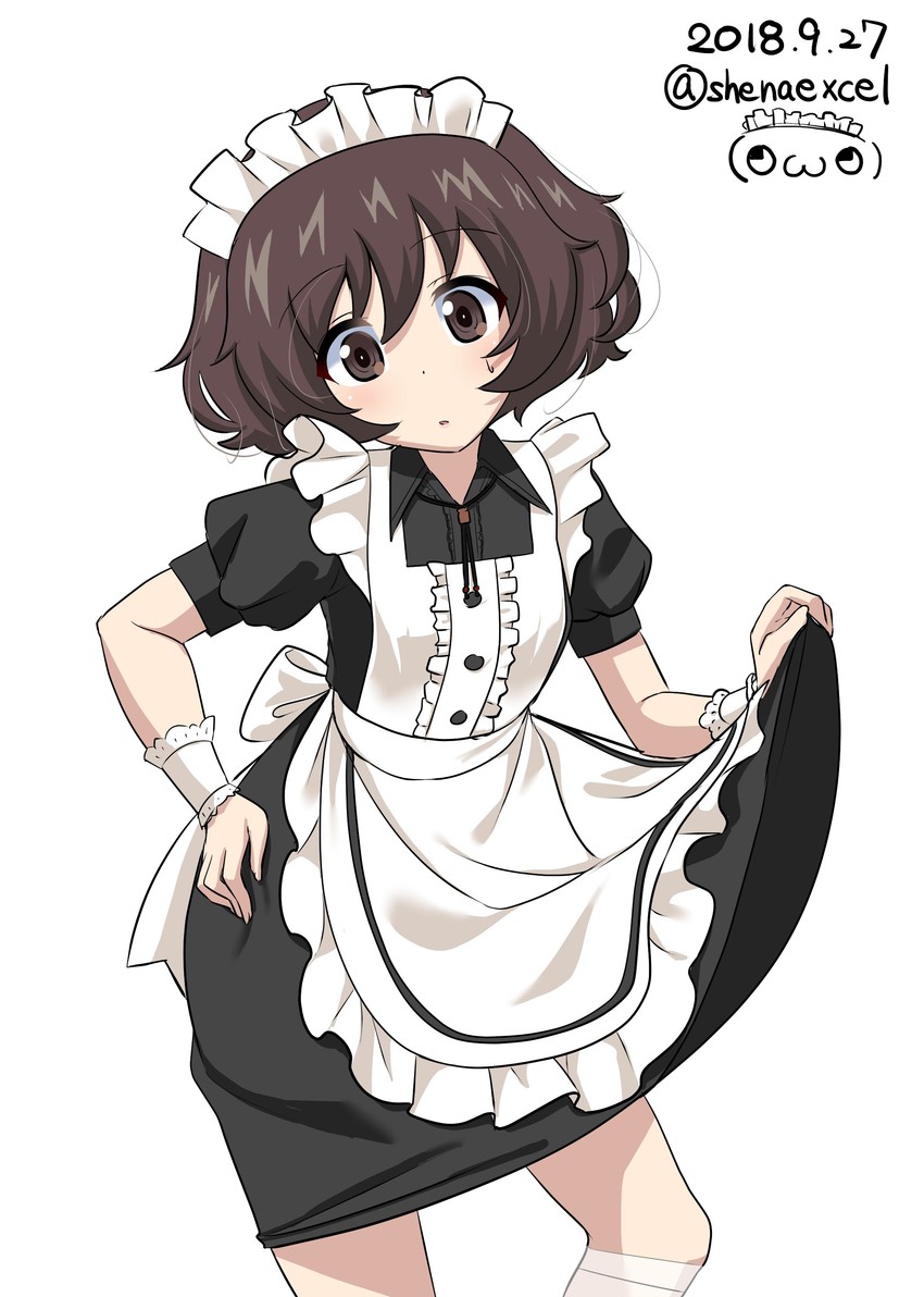 akiyama yukari (girls und panzer) drawn by shiina_excel