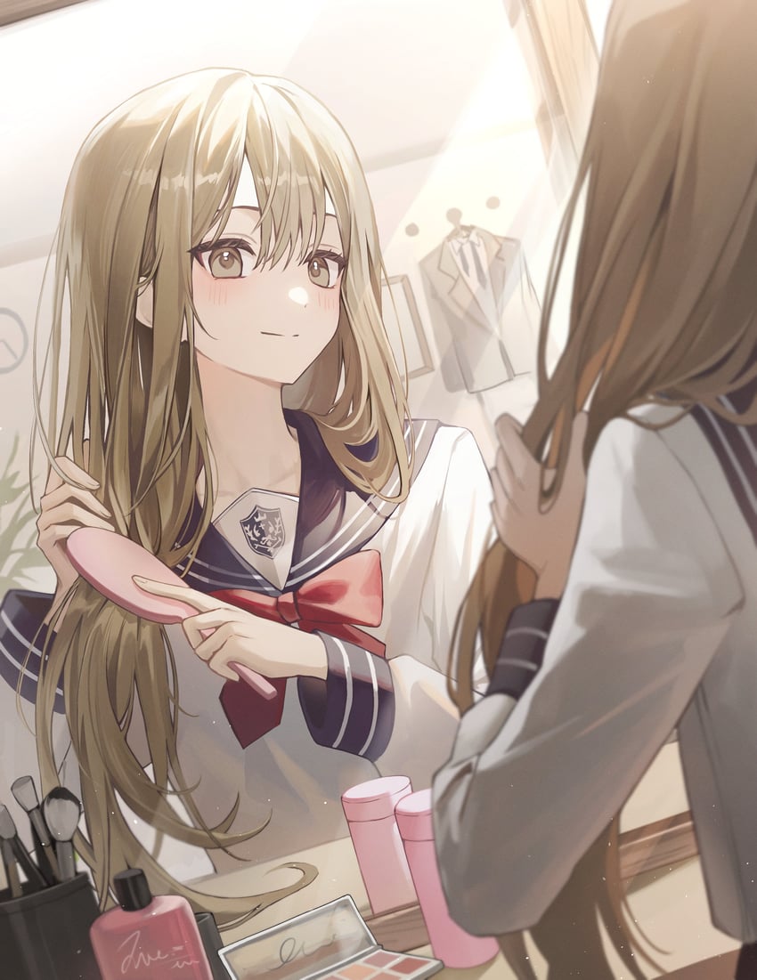 hanaoka makoto (senpai wa otokonoko) drawn by as4_s2