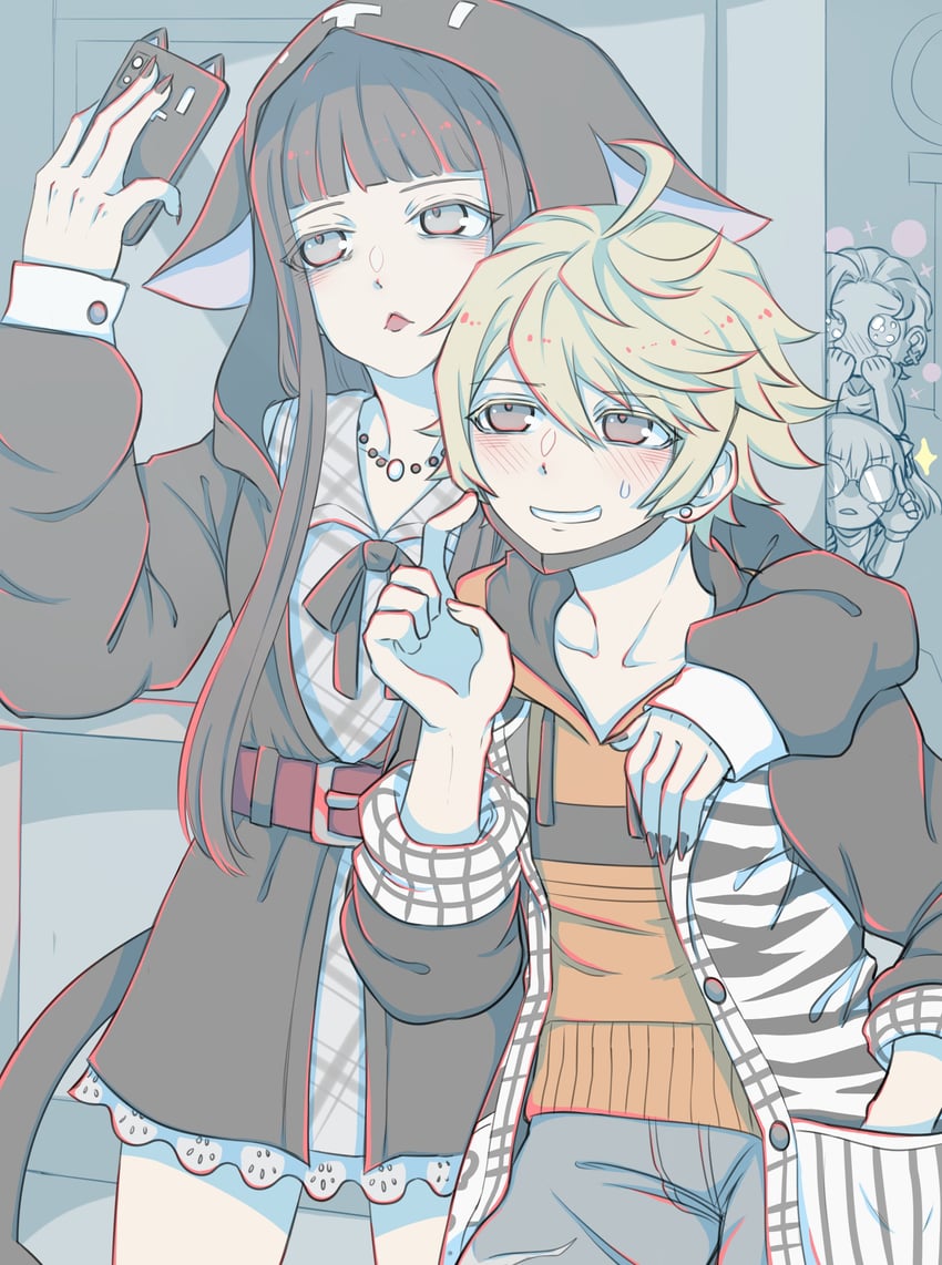 sakurane shoka, kanade rindo, usui nagi, and furesawa tosai (subarashiki kono sekai and 1 more) drawn by erregiuly