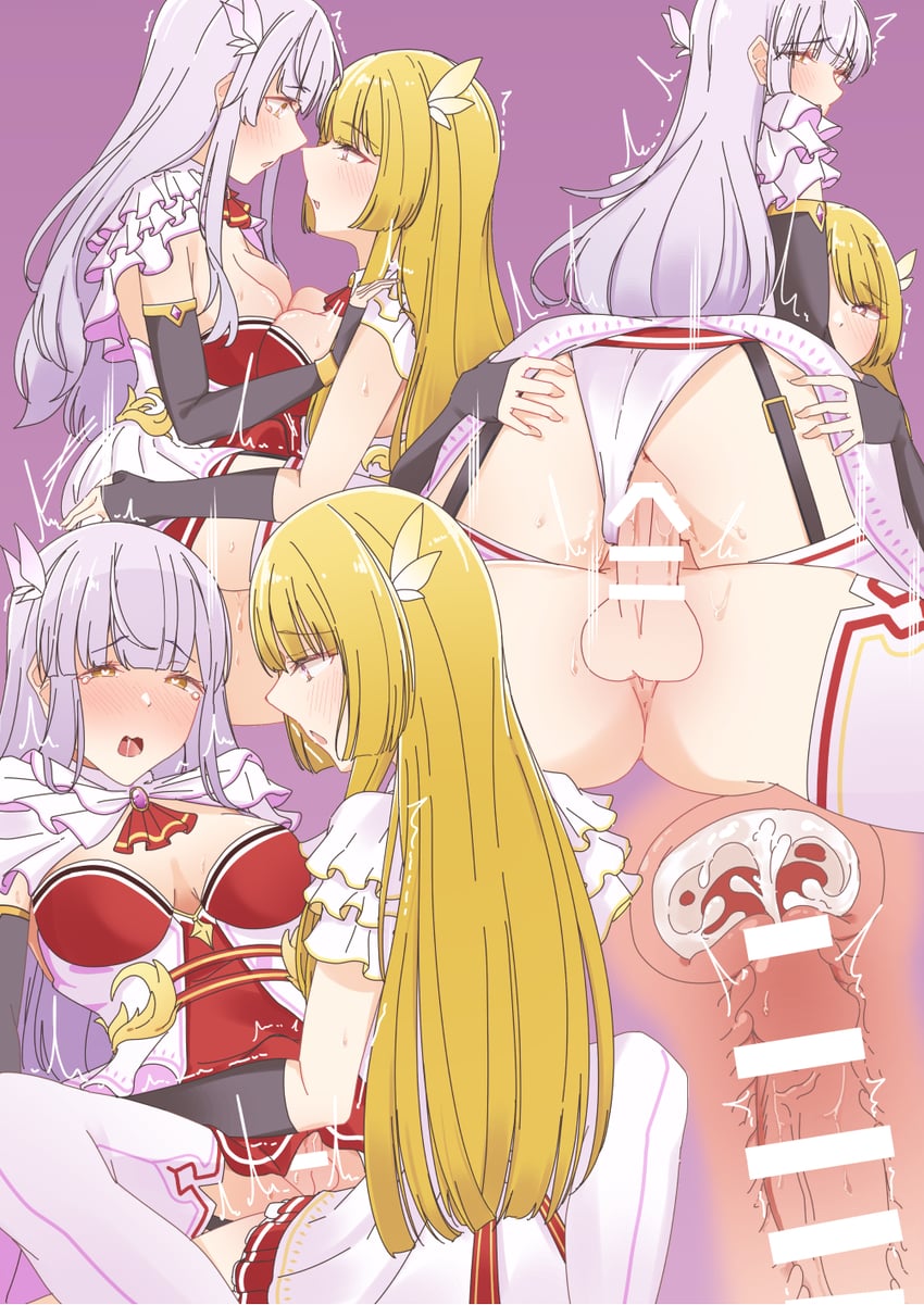 kon kanaho and miyagawa takane (assault lily) drawn by natsumiya_kuina