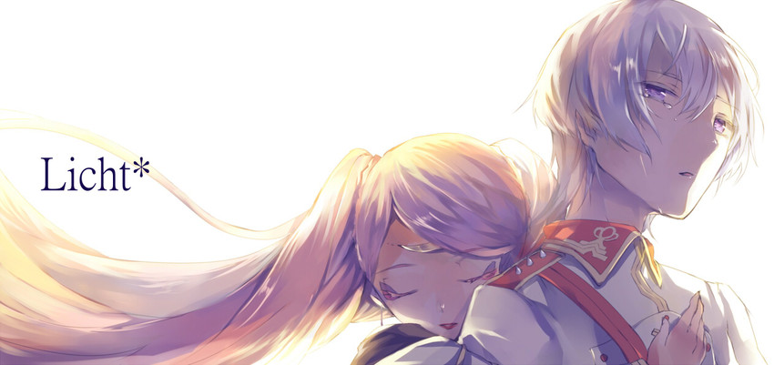 l-elf and lieselotte w. dorssia (kakumeiki valvrave) drawn by megochi