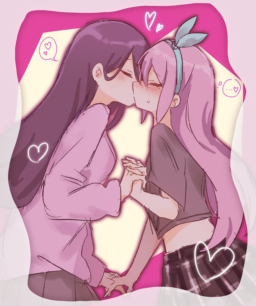 aubrey and mari (omori) drawn by migimiya_yoru