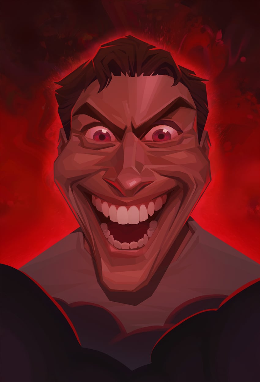 jerma985 (real life and 1 more) drawn by corax42