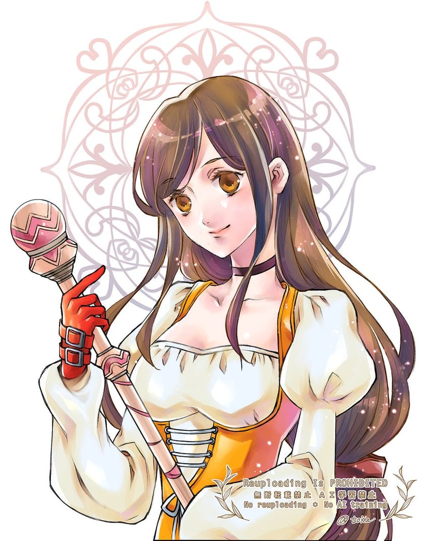 garnet til alexandros xvii (final fantasy and 1 more) drawn by quichi_91
