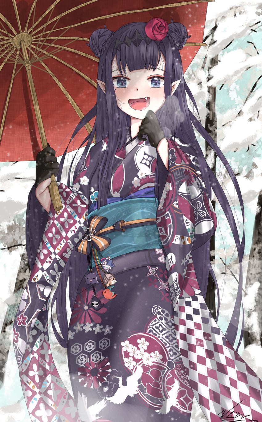 ninomae ina'nis (hololive and 1 more) drawn by varo_006