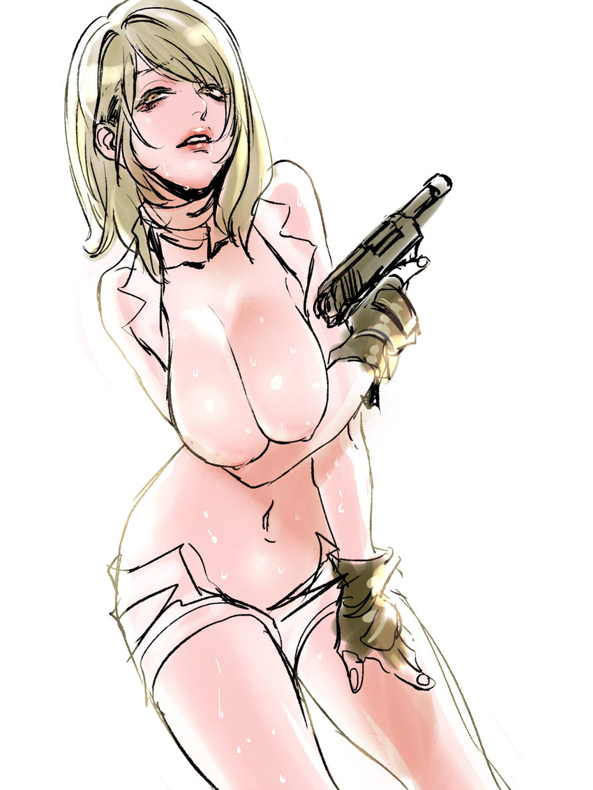 ashley graham (resident evil and 1 more) drawn by katou_teppei