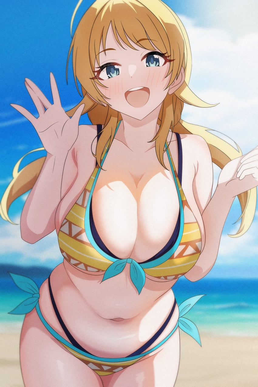 hachimiya meguru (idolmaster and 1 more) drawn by musha_no_kozi